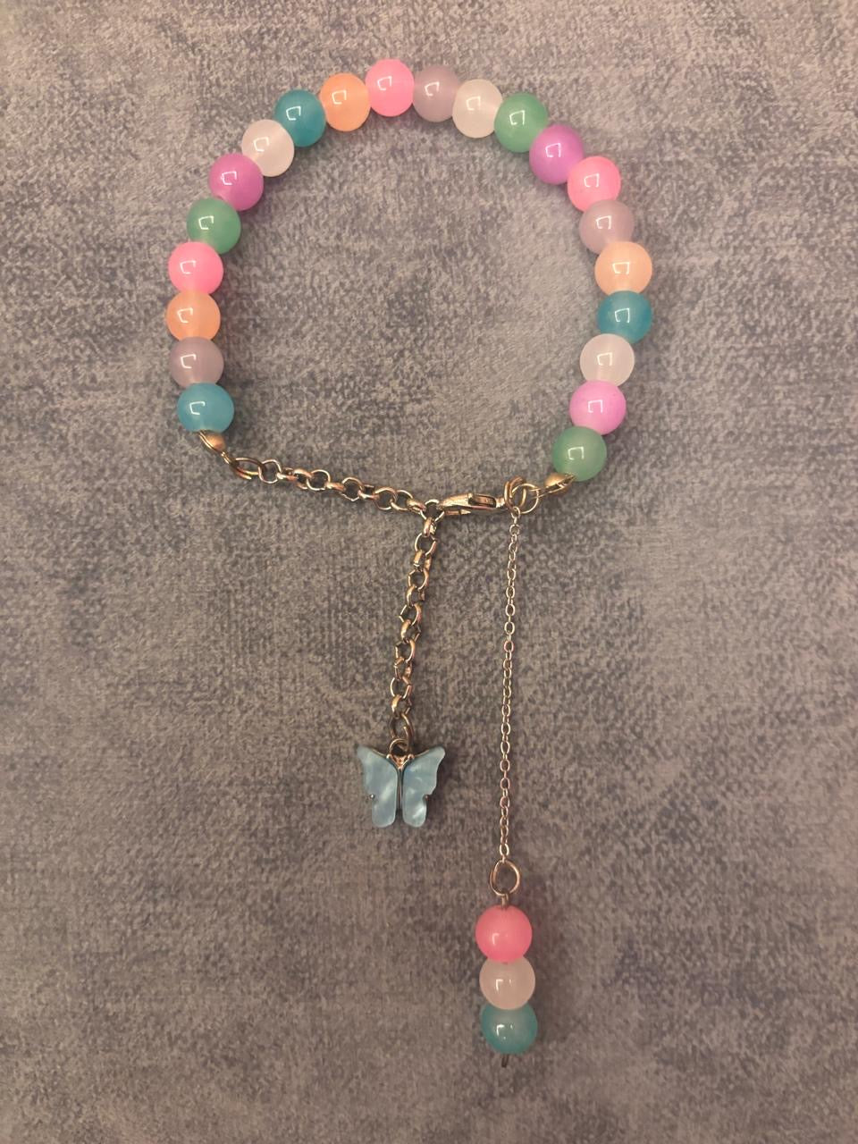 Dreamy Butterfly Charm Bracelet