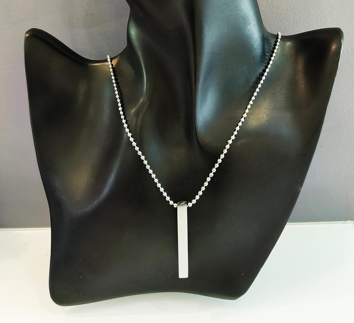 Silver Bar Pendant