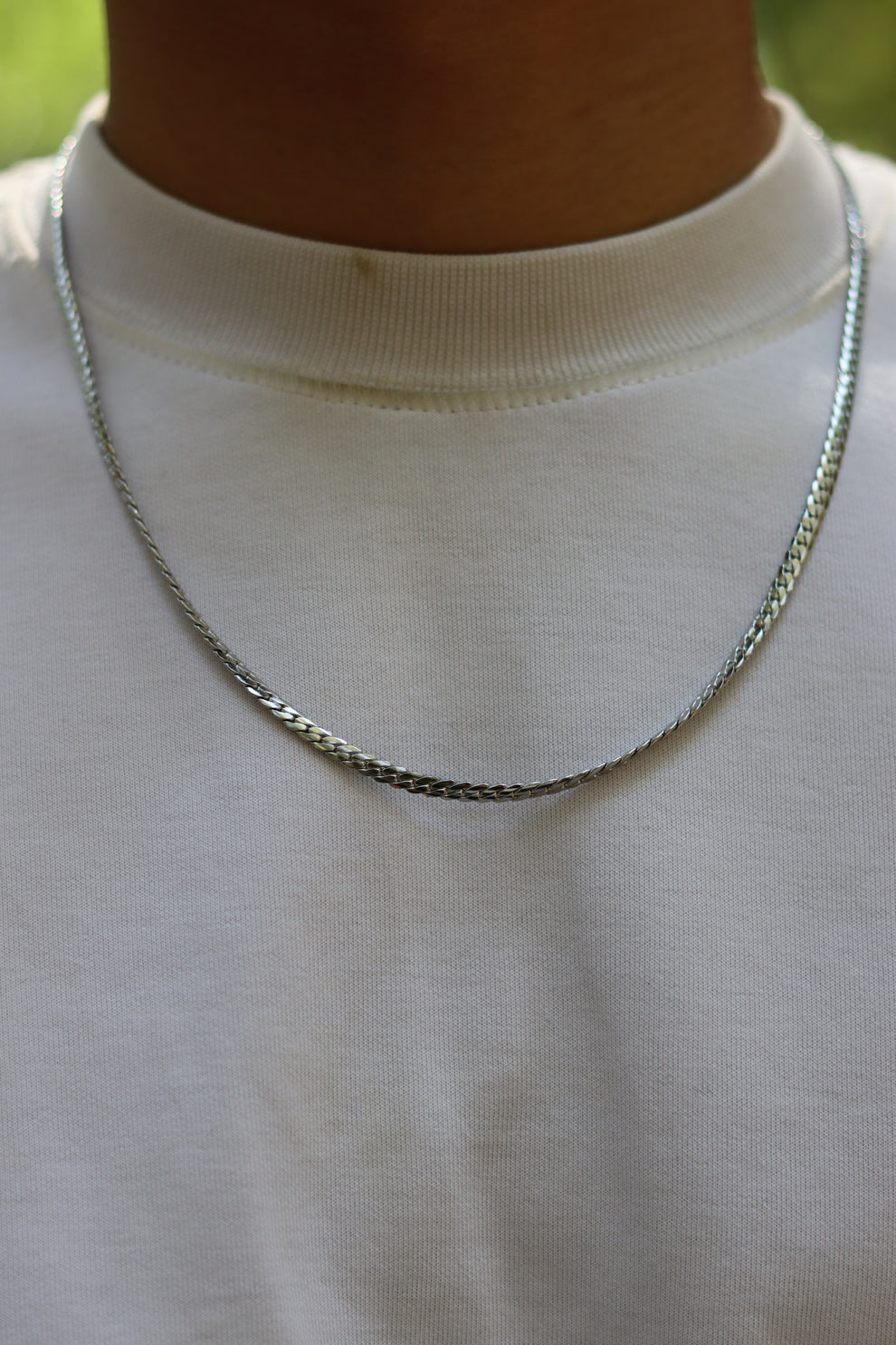 Silver Twist Chain