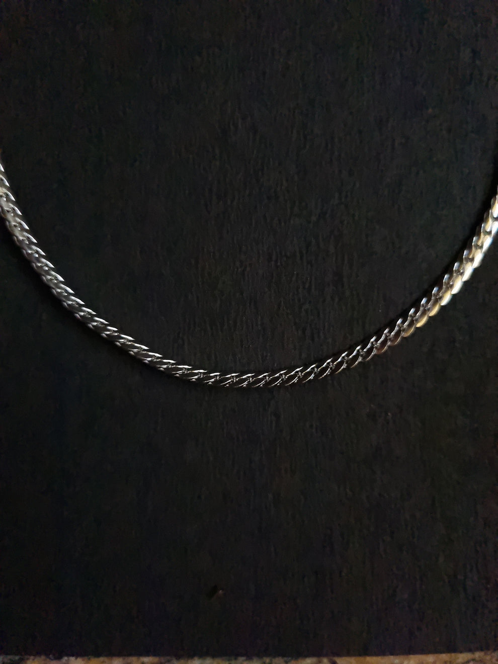 Silver Twist Chain