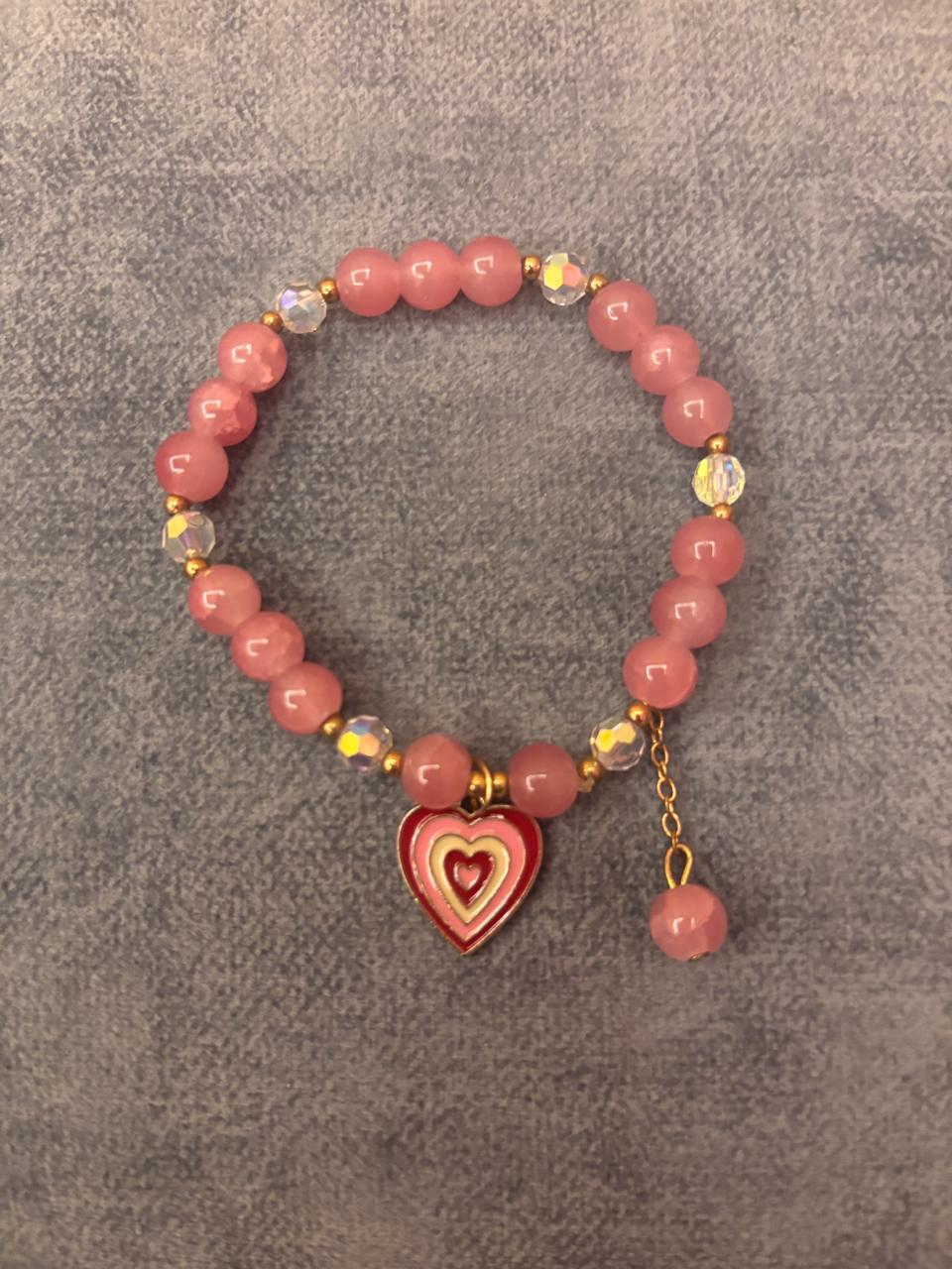 Auraa Blush Heart Bracelet