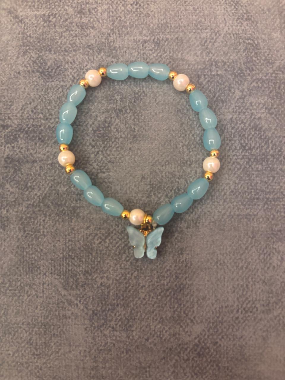 Blue Butterfly Dreams Bracelet