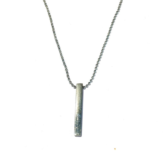 Silver Bar Pendant
