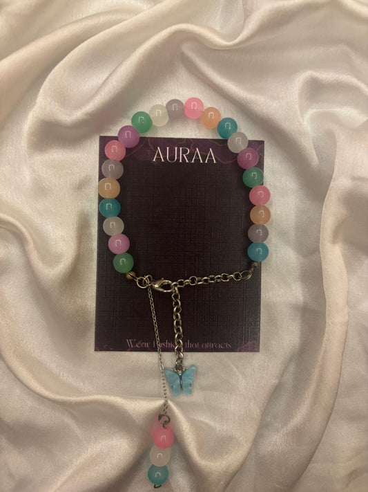 Dreamy Butterfly Charm Bracelet