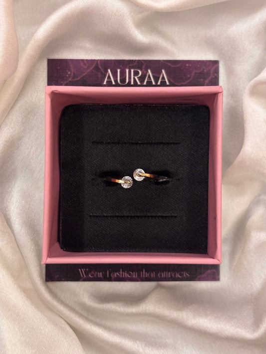 circle stone adjustable ring